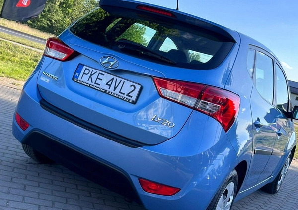 Hyundai ix20 cena 32900 przebieg: 168000, rok produkcji 2012 z Łowicz małe 326